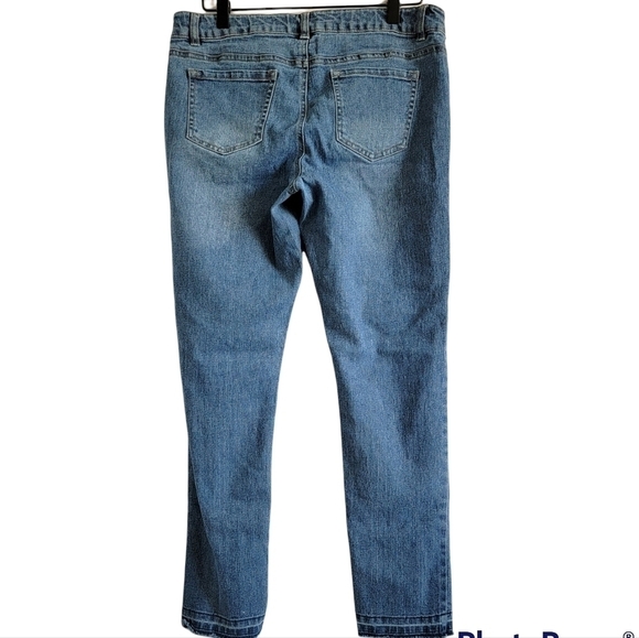 🟠4 for $25🟠 TOTAL GIRL PAINTED SEQUINED JEANS SIZE 16.5 PLUS - Picture 2 of 11